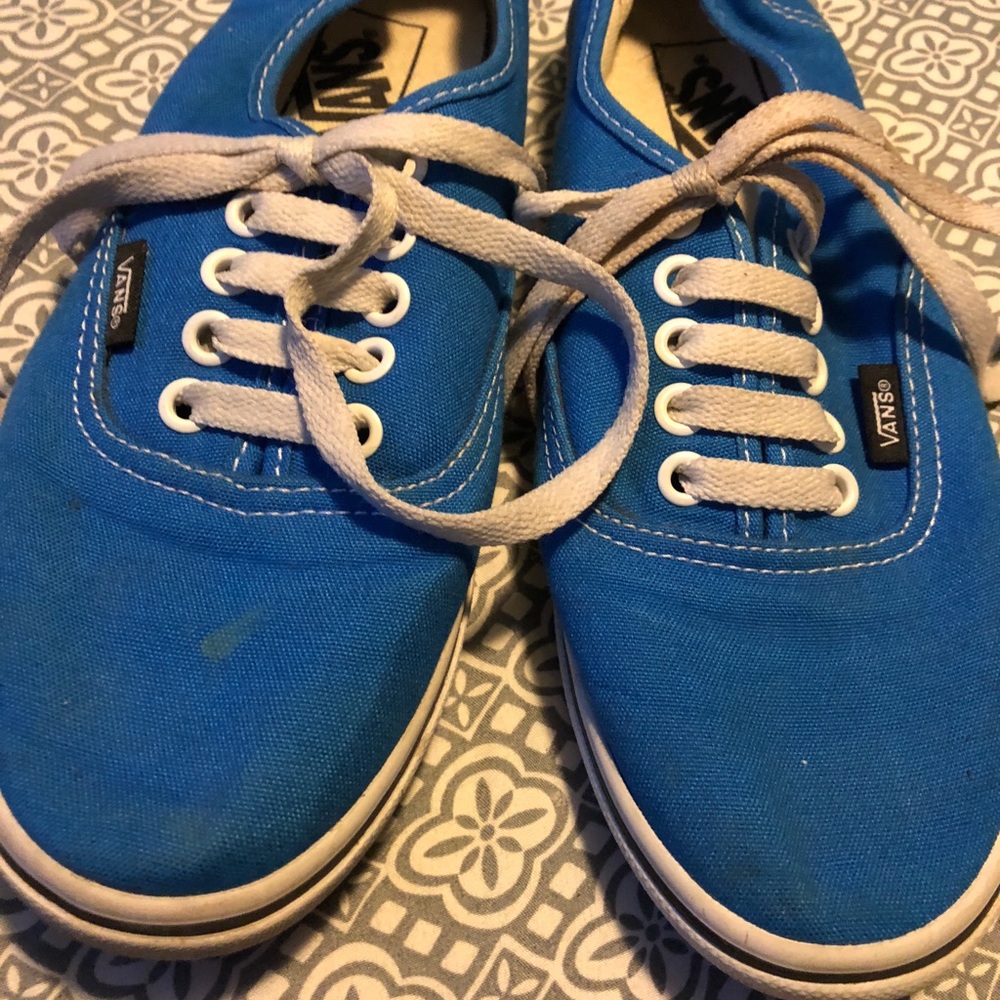 VANS Blue Shoes